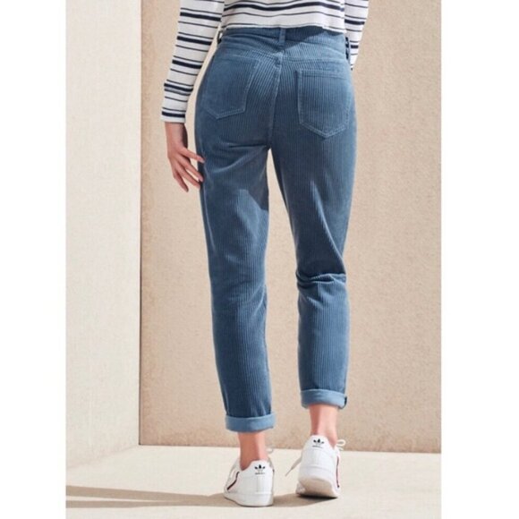 PacSun Dusty Blue Corduroy Mom Jeans 26/8 - Picture 2 of 14